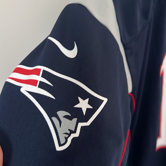 Nike Tom Brady New England Patriots NFL football jersey, size youth large # - Picture 5 of 7